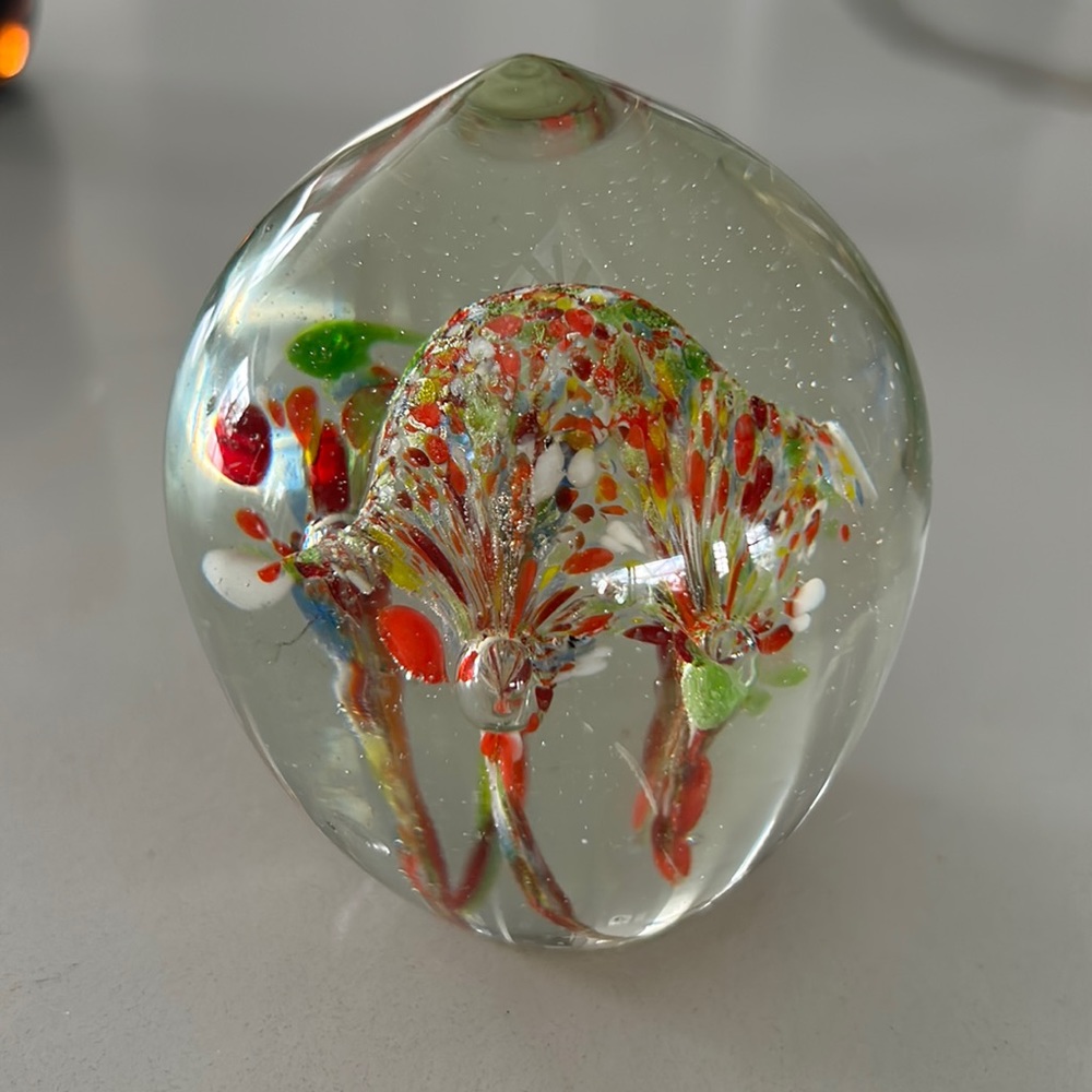 COLORFUL JELLYFISH PAPERWEIGHT